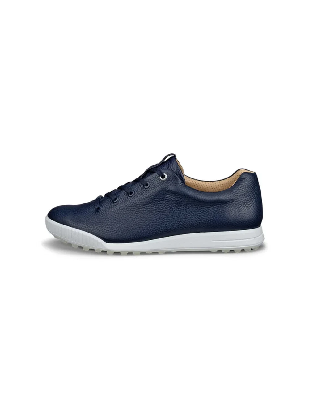 NEW ECCO Golf Street Retro Men's 8-8.5 Leather Waterproof Golf Shoe / Blue
